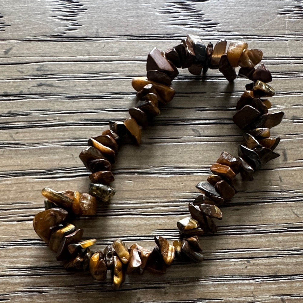 Colorful Stone Chip Bracelets Set - Picture 9 of 9